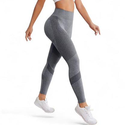FlexFit Damen Leggings Hohe Taille Nahtlos Schnell Trocknend Bequem und Langlebig