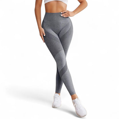 FlexFit Damen Leggings Hohe Taille Nahtlos Schnell Trocknend Bequem und Langlebig