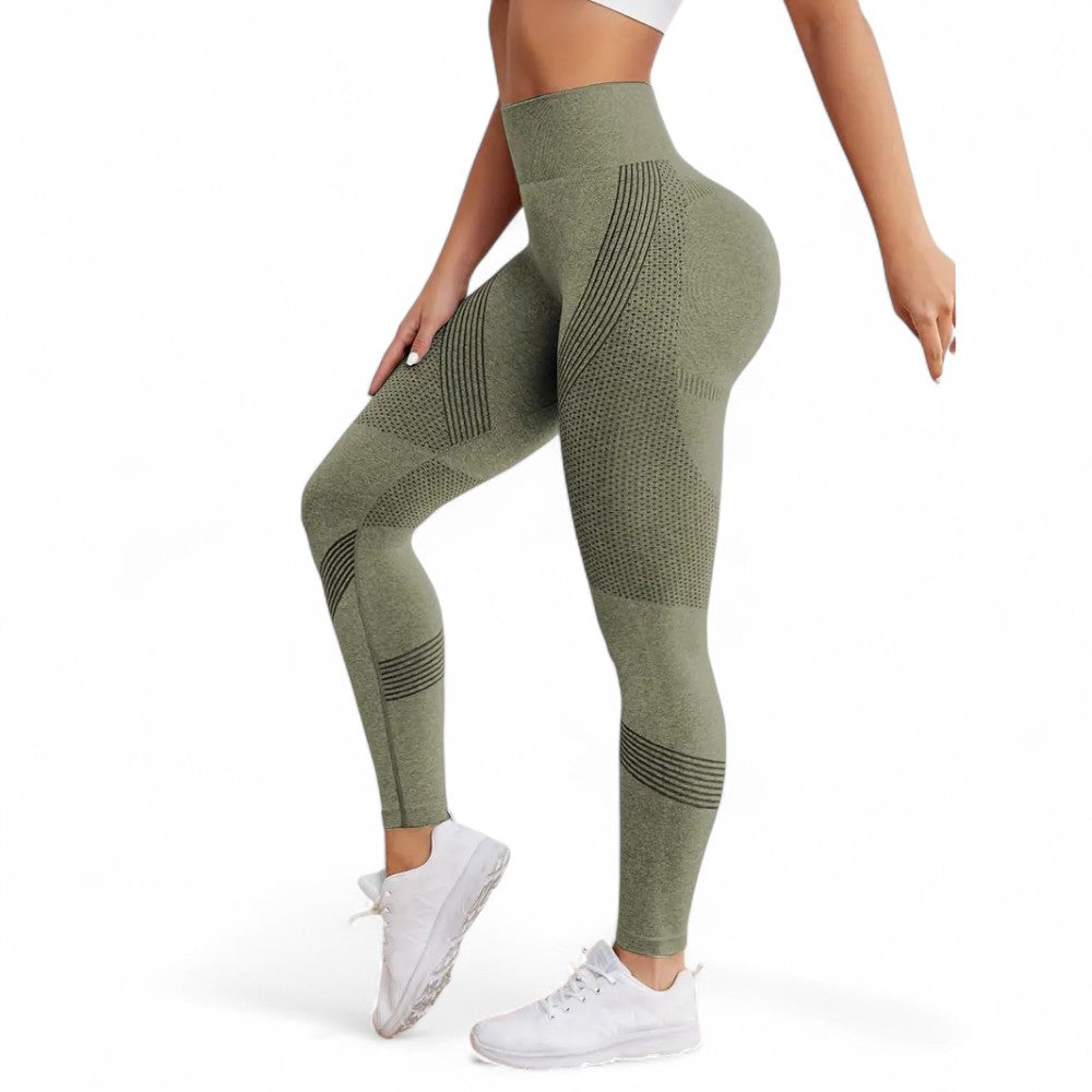 FlexFit Damen Leggings Hohe Taille Nahtlos Schnell Trocknend Bequem und Langlebig