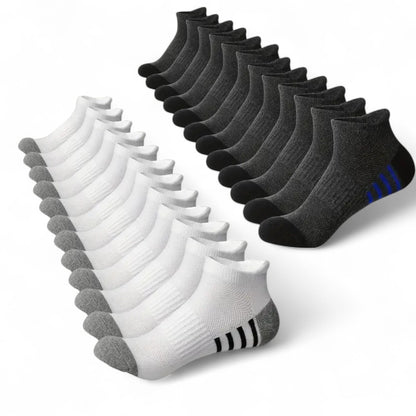 12/24er Pack MaxSox Herren Socken Atmungsaktiv Bequem und Langlebig