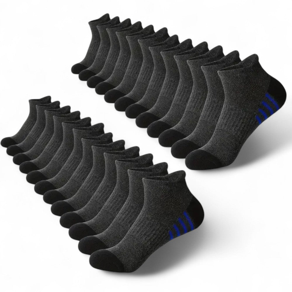 12/24er Pack MaxSox Herren Socken Atmungsaktiv Bequem und Langlebig