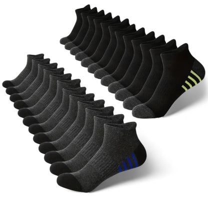 12/24er Pack MaxSox Herren Socken Atmungsaktiv Bequem und Langlebig